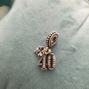 Pandora ''40'' Charm